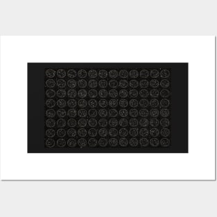 Black Circles Posters and Art